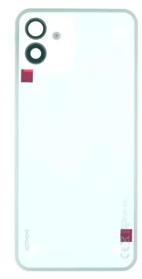 Produktbild von Gehäuse Rückseite für Nothing Phone 1 Backcover Akkudeckel hinten Kameraglas Abdeckung, Weiß