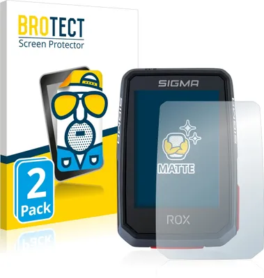 Produktbild von 2x BROTECT Schutzfolie für Sigma ROX 2.0 Displayschutz Displayschutzfolie Folie Matt Entspiegelungsfolie
