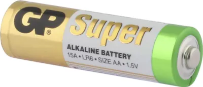 Zdjęcie produktu dla GP Batteries Super Alkaline GPSUP15A984S40, Jednorazowa bateria, AA, Alkaliczny, 1,5 V, 40 szt., 14,5 mm