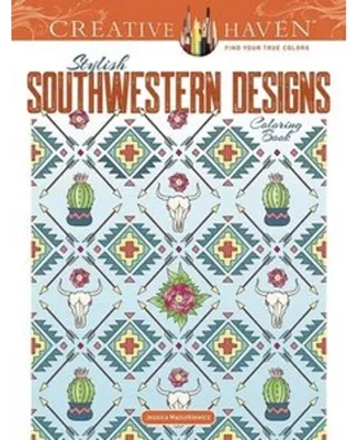 Obrázek produktu pro Creative Haven Stylish Southwestern Designs Coloring Book