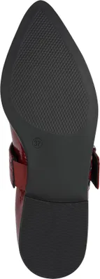 Produktbild von MARCO TOZZI Damen Riemchenballerina mit spitzer Form 2-22128-45, Größe:38 EU, Farbe:Rot