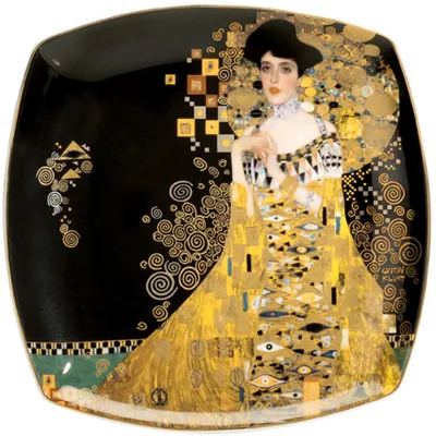 Obrázok produktu pre Goebel Klimt Dezertní talíř Adele Bloch-Bauer