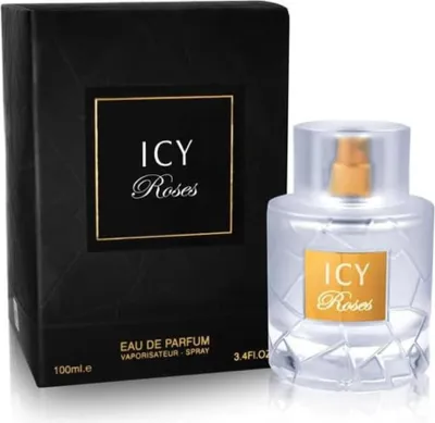 Productafbeelding van Fragrance World Icy Roses Eau de Parfum, uniseks, 100 ml | Origineel Arabische parfum