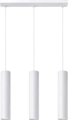 Zdjęcie produktu dla Żyrandol LAGOS biały 3xGU10x40W metal wym:85x45x6cm IP20 Sollux Lighting