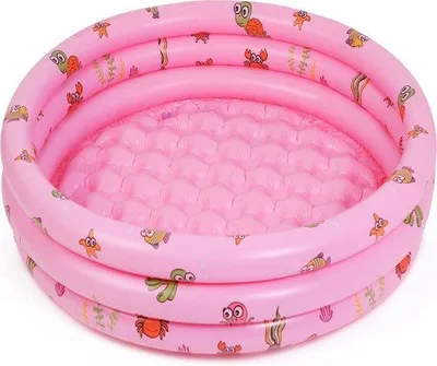 Zdjęcie produktu dla Wanienka dla dzieci – nadmuchiwana – 130 cm – w kształcie krowy – wanienka dla niemowląt – różowa