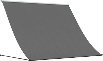 Produktbild von vidaXL Markise Einziehbar Anthrazit 250x150 cm Stoff und Stahl