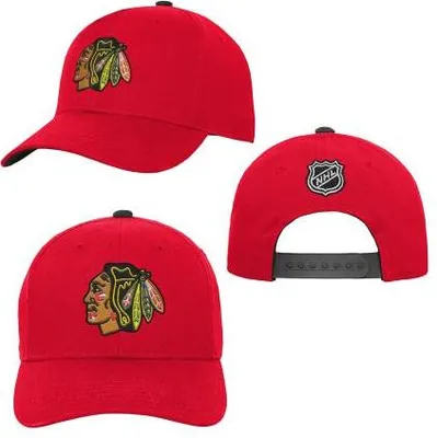 Produktbild von Chicago Blackhawks Precurved Snap Kinderkappe