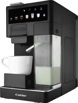 Produktbild von Kaffeevollautomat Renzo ES 751 B mit 20 bar Pumpendruck, Heißwasserfunktion, 17 cm breit