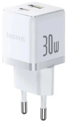 Zdjęcie produktu dla Baseus Palm, Wewnętrzna, Prąd przemienny, Biały