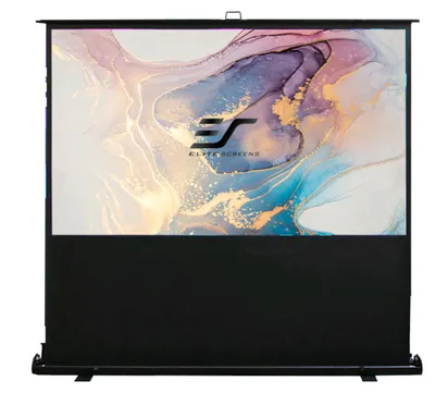 Produktbild von Elite Screens F100NWH, 2,401 m, 2,315 m, 9,100 kg, Weiß, Schwarz