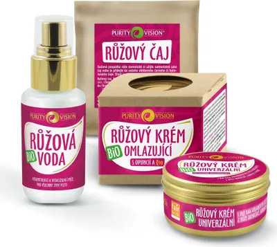 Obrázek produktu pro Kosmetická Bio Růžová sada
