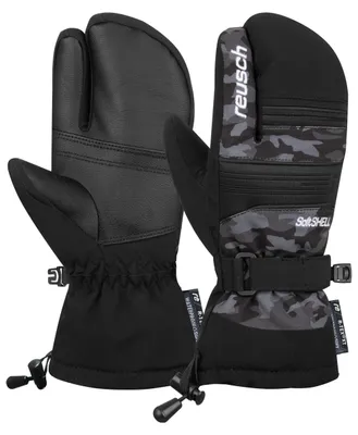 Produktbild von Reusch 3 Finger-Handschuhe Kondor R-TEX® XT Junior Lobster mit innovativer Insert-Membran 5570 dark camo / black 4.5