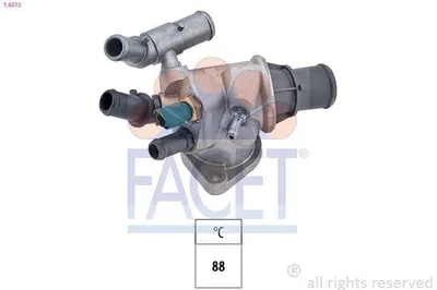Produktbild von FACET Thermostat Kühlmittel 88°C für FIAT Idea (350) für LANCIA MUSA (350)