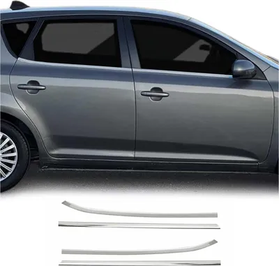 Immagine prodotto di Modanature per finestrini per Kia Ceed Ceed 2009-2012 Variant in acciaio inox 4pcs