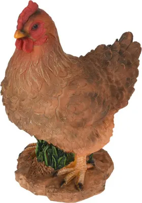 Produktbild von Progarden | Gartenfiguren - Hahn - 27 cm - Wetterfest - Realistische Details - Dekoration für Garten und Innenräume