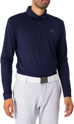 Produktbild von Under Armour Matchplay Langarm-Poloshirt, Blau XXL