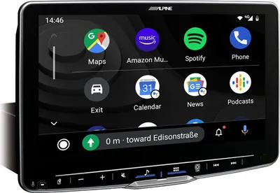 Produktbild von Alpine iLX-F905DU 1DIN 9 Zoll wireless CP/AA, DAB, USB für Fiat Ducato 3, Peugeot Boxer 2, Citroën Jumper 2 und Opel Movano 3