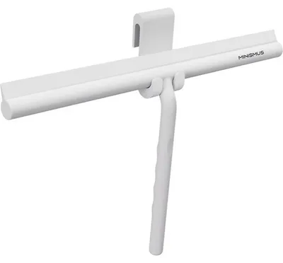 Produktbild von Minismus 33 cm Duschabzieher mit Halterung für streifenfreies Duschen