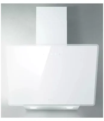 Image de Hotte décorative inclinée 60cm 495m3/h blanc - Elica - PRF0119823A - shire wh/a/60