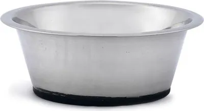 Produktbild von Beeztees 653572, Hund, Edelstahl, Edelstahl, Haustier-Fütterungsschale, Einfarbig, 0,9 l