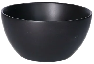 Produktbild von Schale - Keramik - schwarz - stapelbar - D14 x 7,5 cm - Schale