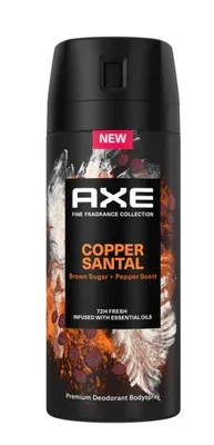 Image de Axe Premium Bodyspray Copper Santal sans sels d'aluminium 150ml