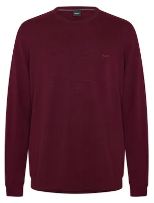 Produktbild von Boss - Sweatshirt für Herren, Rundhalsausschnitt, Regulär, Langärmlig GT20505 (XL) (Dunkelrot)