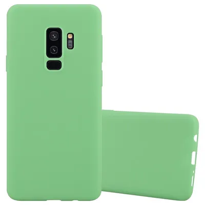 Immagine prodotto di Cadorabo custodia per Samsung Galaxy S9 PLUS custodia protettiva in verde custodia del telefono cellulare TPU silicone custodia cover