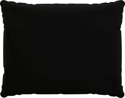 Image de POKAR Coussin de salon Coussin d'assise, Couleur:Noir, Size:Coussin de dossier 60x40