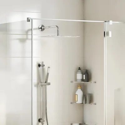 Obrázok produktu pre Dažďová sprchová hlavica, oceľ 304, 40x30 cm, obdĺžniková