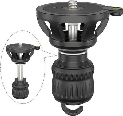 Immagine prodotto di Adattatore in carbonio da 75 mm per semistabilizzatore per videocamera, 20 kg