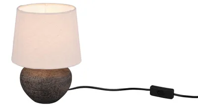 Produktbild von Trio - Tischlampe LOU - Braun - 18x18x25 cm