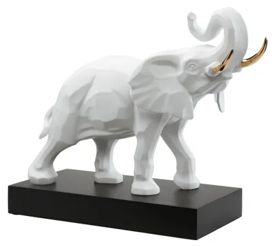 Immagine prodotto di Goebel Studio 8 - Elefant (Deko-Objekt, Biskuitporzellan)