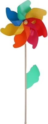 Produktbild von TrendLine Windmühle Kunststoff Ø 42 cm mehrfarbig