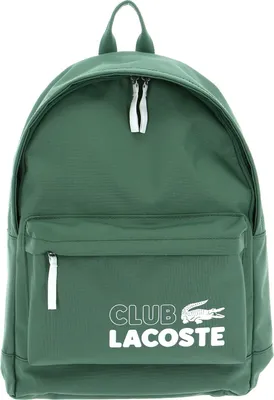Image de LACOSTE sac à dos de loisirs sac à dos pour ordinateur portable Neocroc Backpack Frene Blanc vert