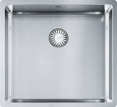 Produktbild von Franke Maris Unterbauspüle Edelstahlspüle BXX 110-45 Druckknopf Edelstahl ab 55 cm 122.0375.260 - inkl.
