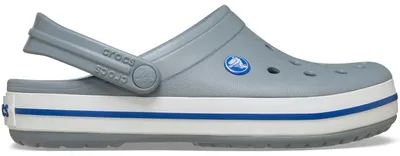 Produktbild von Crocs Crocband Uni Sportive Clog-Sandalen Grau/Blau (Concrete), 11016-0Z3