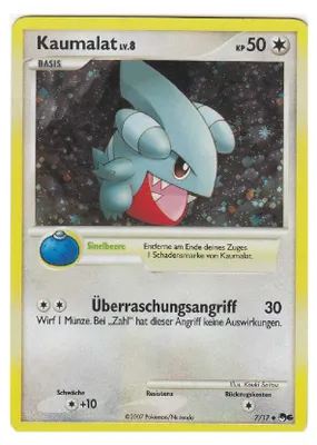 Produktbild von 7/17 - Kaumalat - Holo Rare - Promokarte - Deutsch