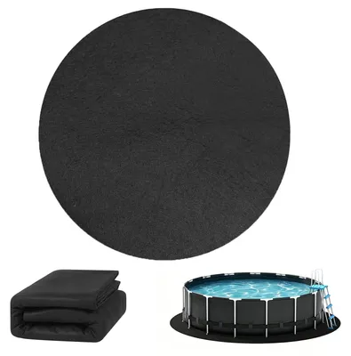 Produktbild von Solidchoice – Bodenschutzvlies für Folienpools, PE, 460 cm – Schutzmatte für Aufstellpools