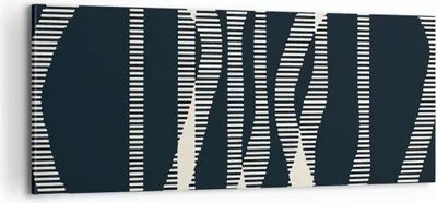 Produktbild von Bild auf Leinwand - Leinwandbild - Einteilig - Abstraktion künstlerisch kreativ - 100x40cm - Wand Bild - Wanddeko - Wandbilder - Leinwanddruck - Bilder - Wanddekoration - Leinwand bilder AB100x40-4943