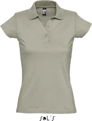 Produktbild von SOLs 11376 | Damen Poloshirt Prescott - Farbe: Khaki - Größe: S