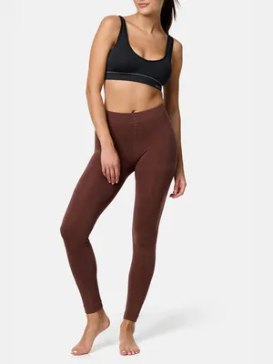 Produktbild von NUR DIE Leggings Wohlig-Warm 100 DEN - cappuccino - Größe 40-44