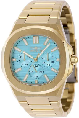 Obrázek produktu pro Invicta Speedway 48522 Pánské Hodinky - Quartz Hnutí - Nerezová Ocel s Modrým Ciferníkem - 41 mm