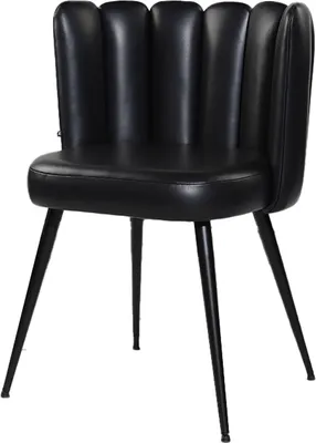 Produktbild von KAWOLA Stuhl JADA Esszimmerstuhl Leder schwarz