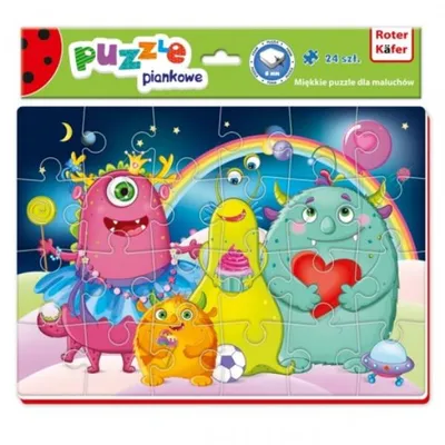 Zdjęcie produktu dla Gra magnetyczna Potworki A4 Puzzle dla dzieci