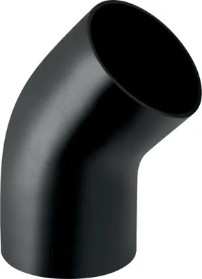 Produktbild von Geberit GE, PE, Bogen, 45°, d 200 mm, 1 Stk.