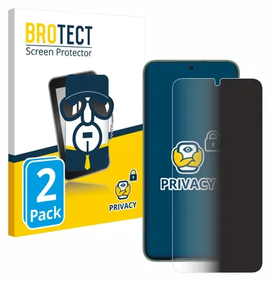 Produktbild von 2x BROTECT Sichtschutzfolie für Samsung Galaxy S22 Plus 5G Anti-Spy Privacy Sichtschutz Blickschutz Folie Blaulicht-Schutz