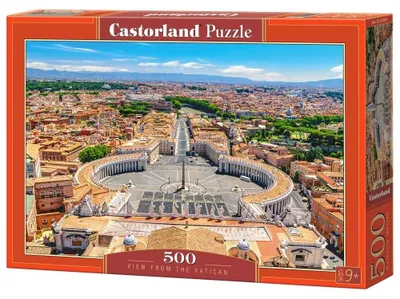 Immagine prodotto di Puzzle da 500 pezzi: Vista dal Vaticano – Castorland