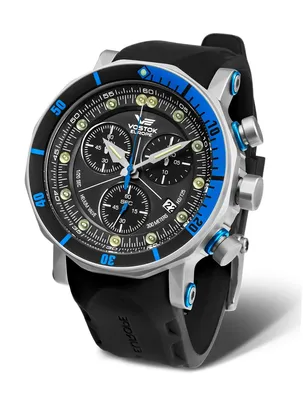 Obrázok produktu pre VOSTOK EUROPE pánsky set 6S30-6205213 čierny športový opasok navyše
