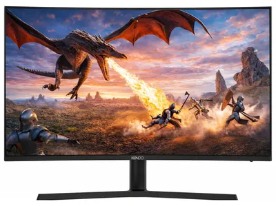 Produktbild von Gaming-Monitor KEN27G580, Schwarz, 27 Zoll, Full-HD, IPS, 200 Hz, 1 ms Reaktionszeit
